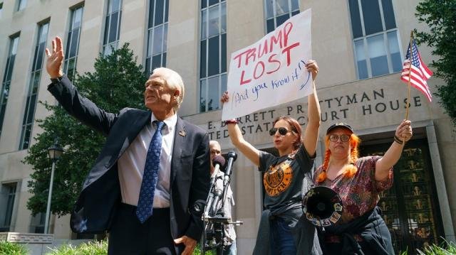 Judge denied navarro for new contempt of congress