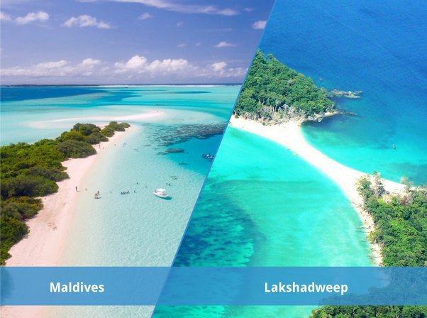 Maldives vs Lakshadweep