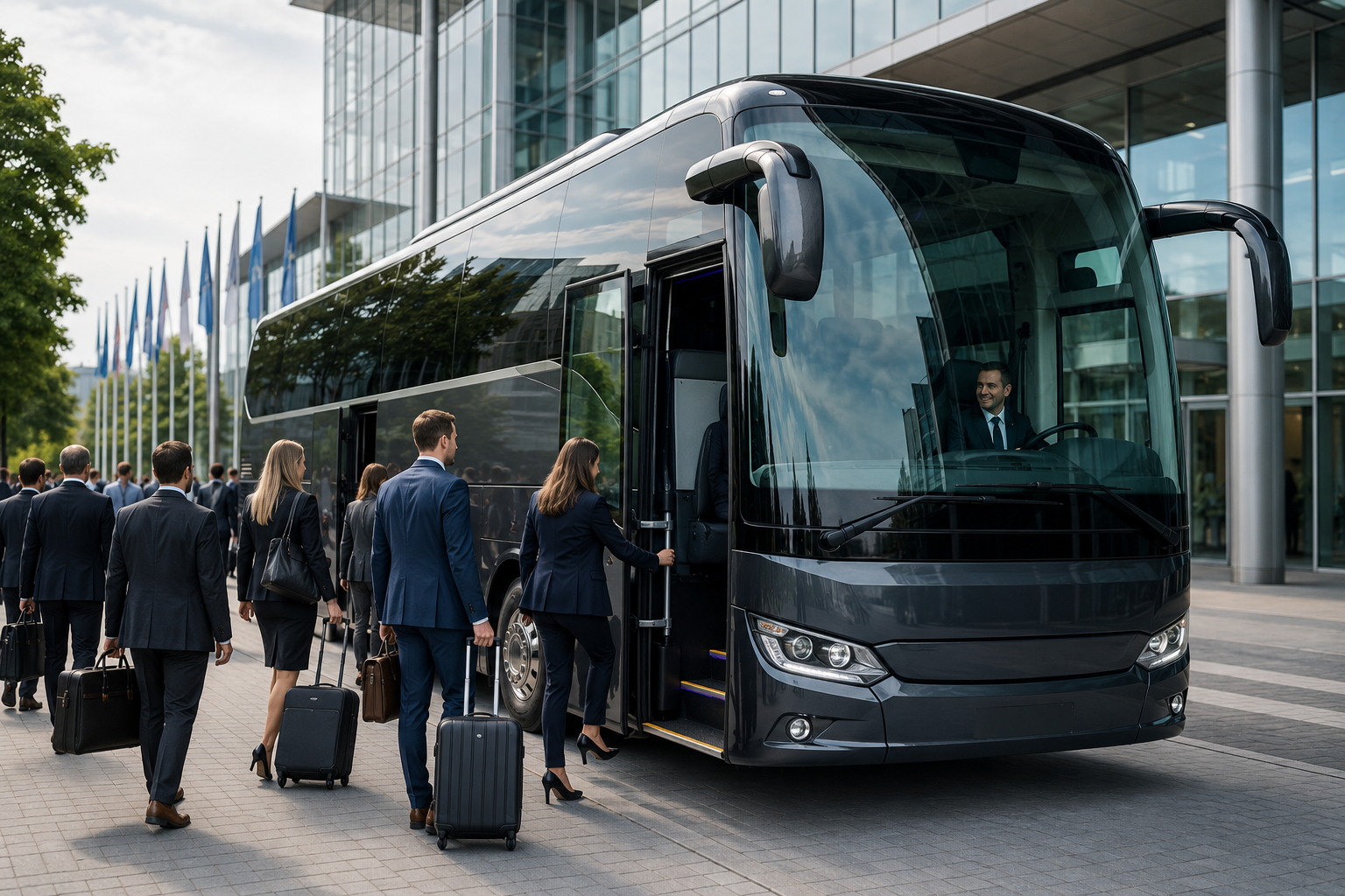 Coach rental Europe